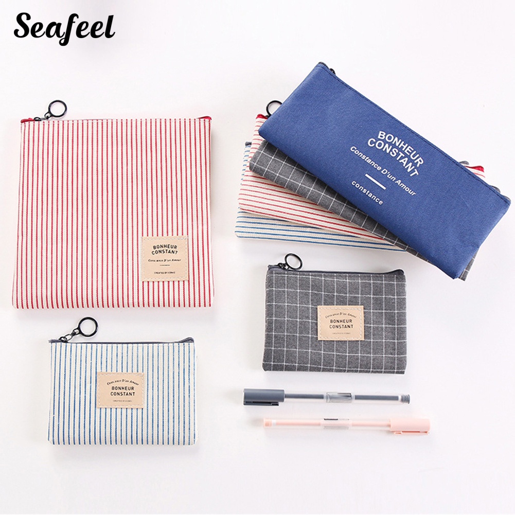 Túi Đựng Bút Chì / Mỹ Phẩm Mang Đi Du Lịch Phong Cách Unisex