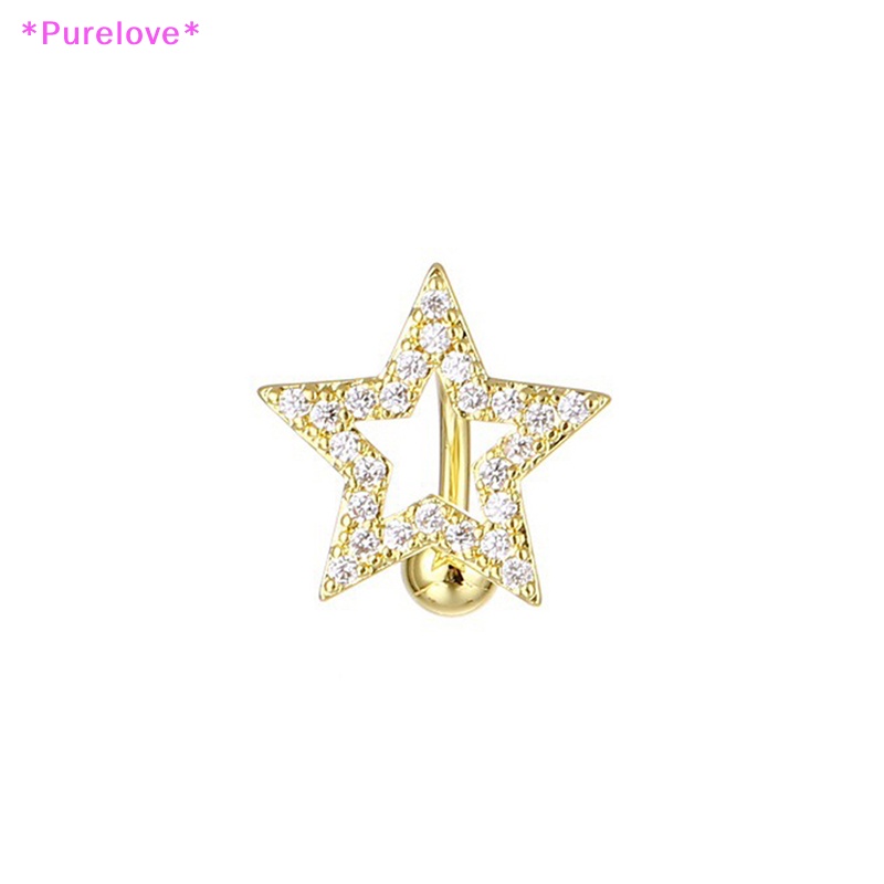 Khuyên Rốn Đính Đá Zircon Thời Trang Cho Nữ Mới