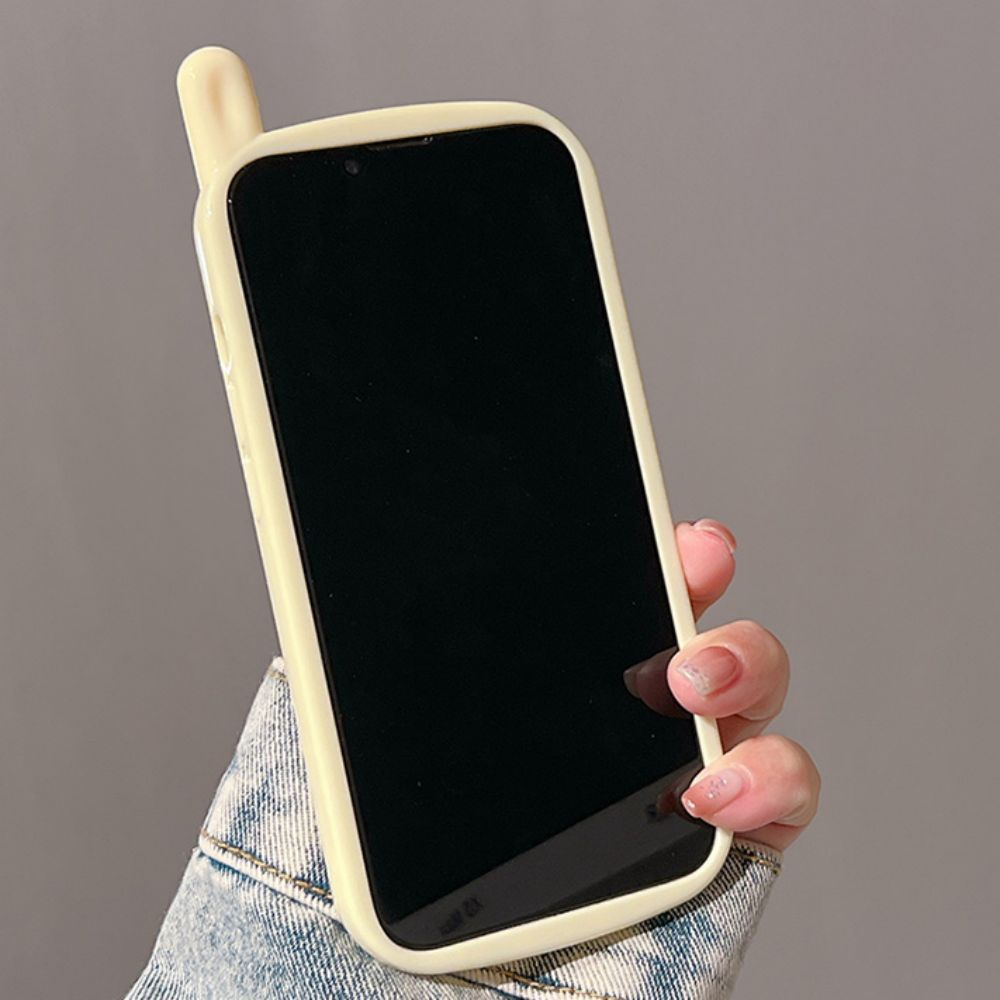 Ốp Điện Thoại TPU Mềm Hình Thỏ Hoạt Họa Chống Bụi Chống Rơi Cho IPhone 14 13 12 11 Pro Max X XR 8 7 Plus