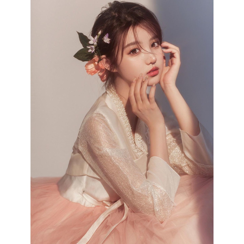 Phong Cách Mới Bán Chạy ~ Hanbok Đầm Hóa Trang Công Chúa Yanji Cao Cấp Phong Cách Hàn Quốc Cho Nữ
