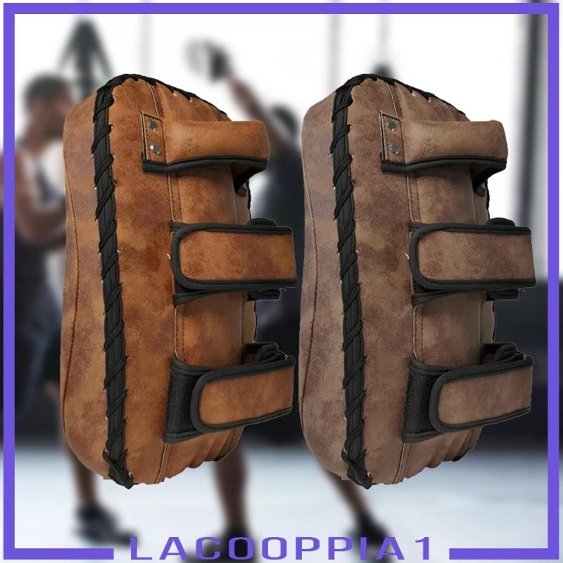 Găng Tay Đấm Bốc / Taekwondo / Kickboxing / Muay Thai Bằng Da PU Viền Cong