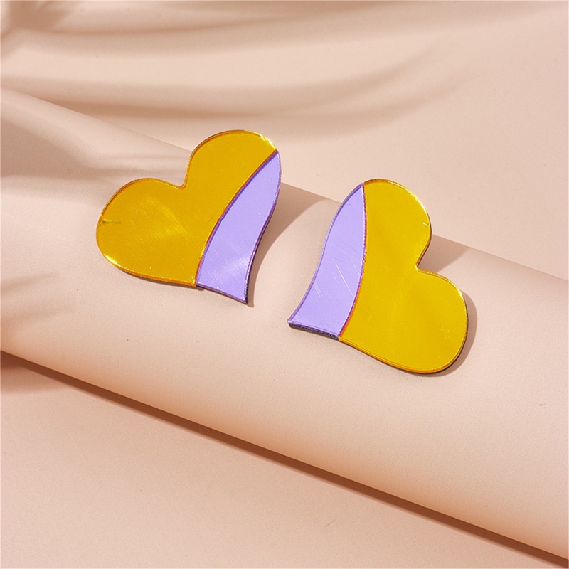 Bông Tai Hình Trái Tim Thiết Kế Tinh Tế Thời Trang Cho Nữ