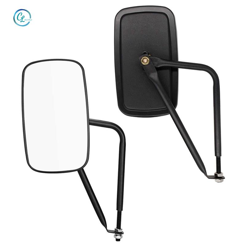Bộ 2 Gương Chiếu Hậu Màu Đen Chống Rung Lắc Tháo Gỡ Nhanh Cho Jeep Wrangler 2007-2018 JK &amp; JL 2020 JT
