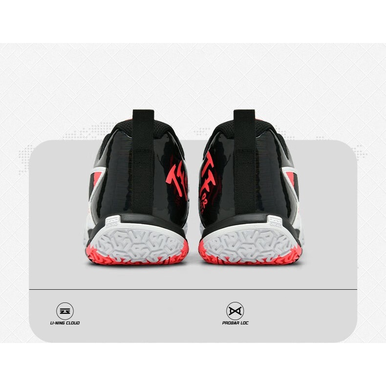 Giày Cầu Lông Lining AYTT003-1 Màu Đen Chính Hãng 2023