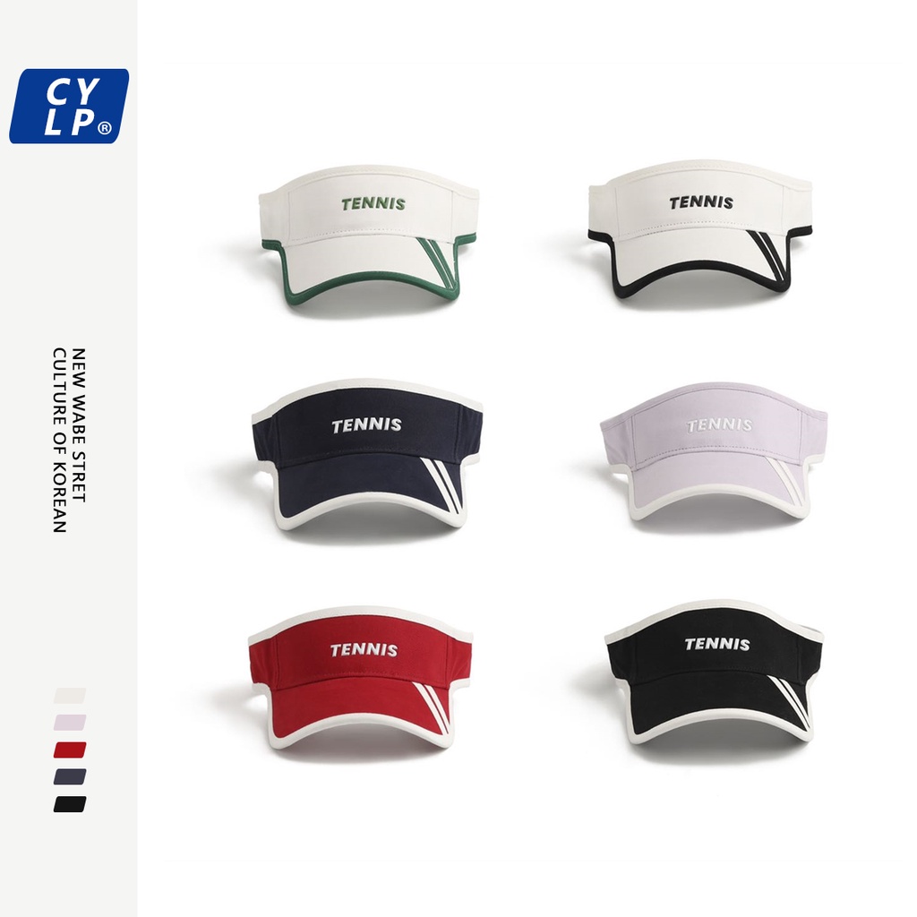 Mũ Lưỡi Trai Thể Thao Chống Nắng Hở Chóp In Chữ Phong Cách Đường Phố Hàn Quốc