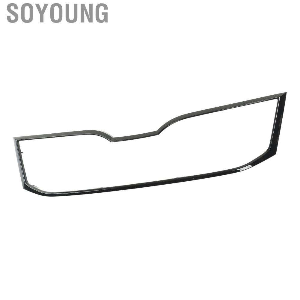 Soyoung Front Grill Outline Trim Cover Bumper Upper Grille Frame 5E0853761E041 Direct Replacement for Car