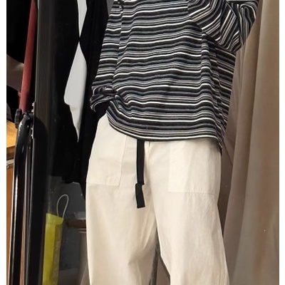 Quần Dài Ống Rộng Màu Sắc Retro Thời Trang Cho Nam Nữ