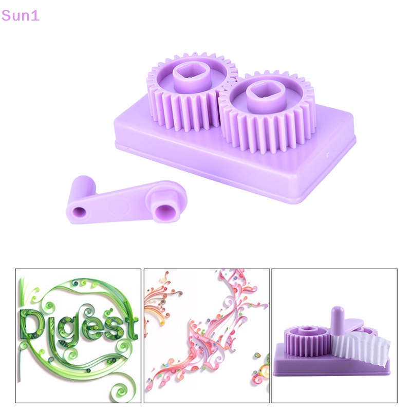 Sun1 &gt; Máy Uốn Giấy Quilling Bằng Nhựa Thủ Công Nghệ Thuật DIY