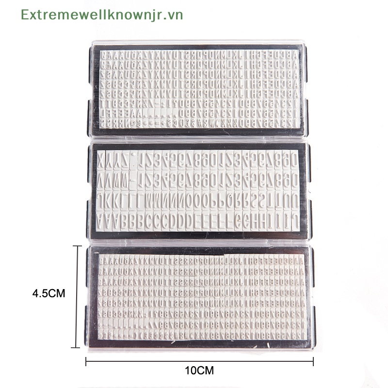 Con Dấu In Tên Bằng Cao Su 3mm / 4mm / 6.4mm