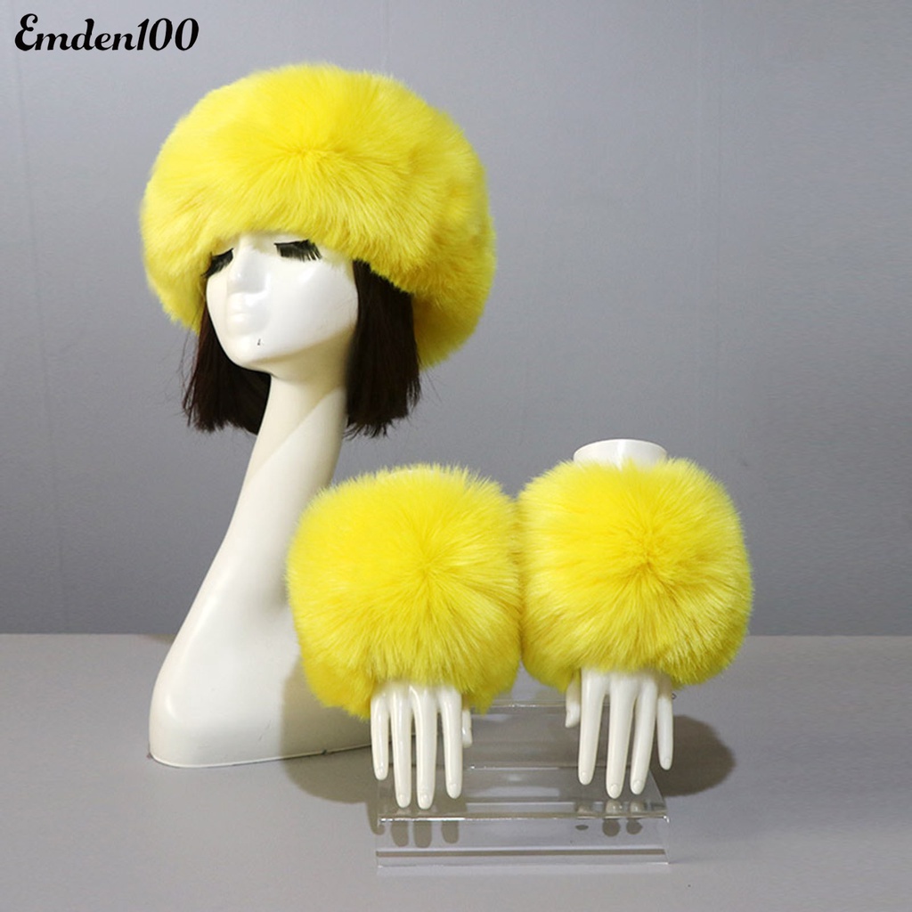 1 Bộ Băng Đô Và Găng Tay Hở Ngón Màu Sắc Thời Trang Cho Nữ