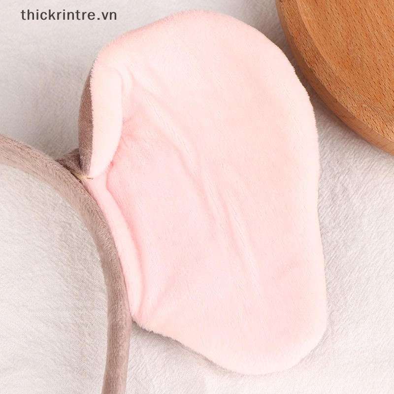 Băng Đô Tai Voi Nhồi Bông Đáng Yêu Dành Cho Bé Gái