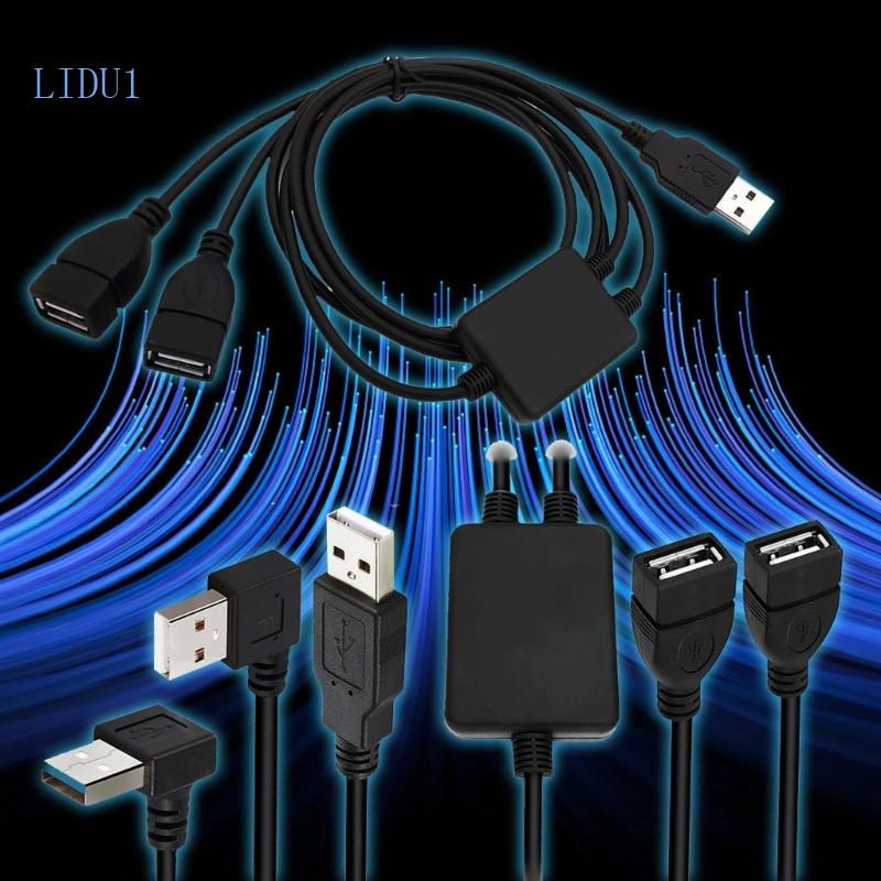 Quạt Làm Mát LIDU1 USB Chia Cổng Thẳng / Chữ Y Thiết Kế Nhỏ Gọn Tiện Dụng