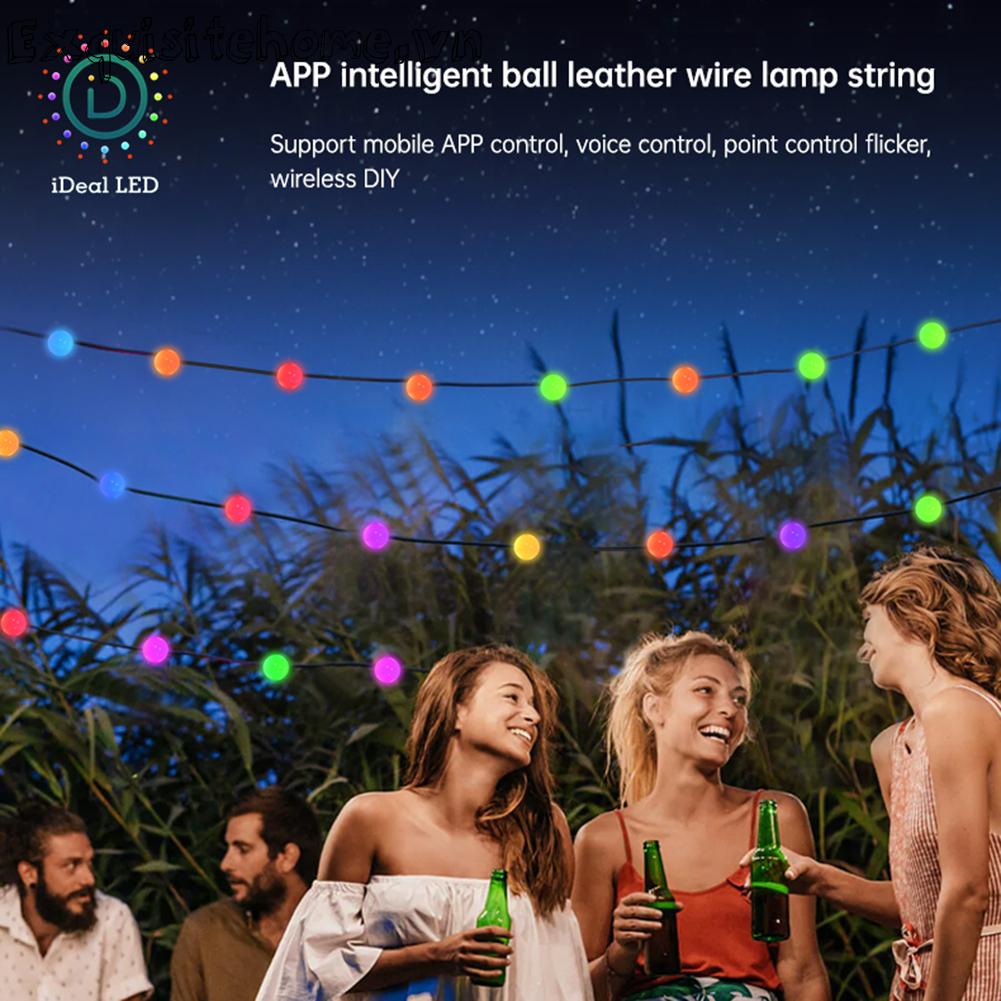 Đèn RGB IP44 Chống Thấm Nước Dùng Trang Trí Sân Vườn, Giáng Sinh