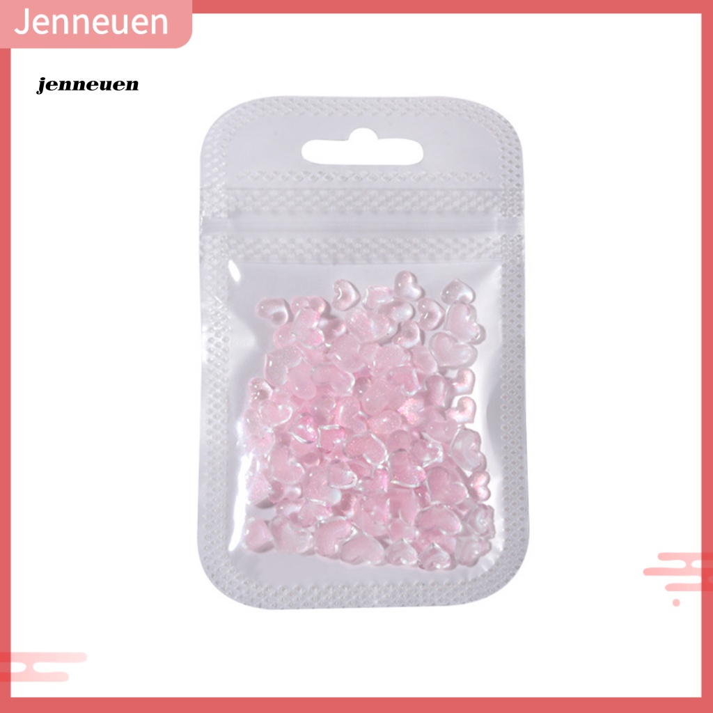 Túi 100 Hạt Cườm 3D Không Phai Màu Dùng Trang Trí Móng Tay Nghệ Thuật