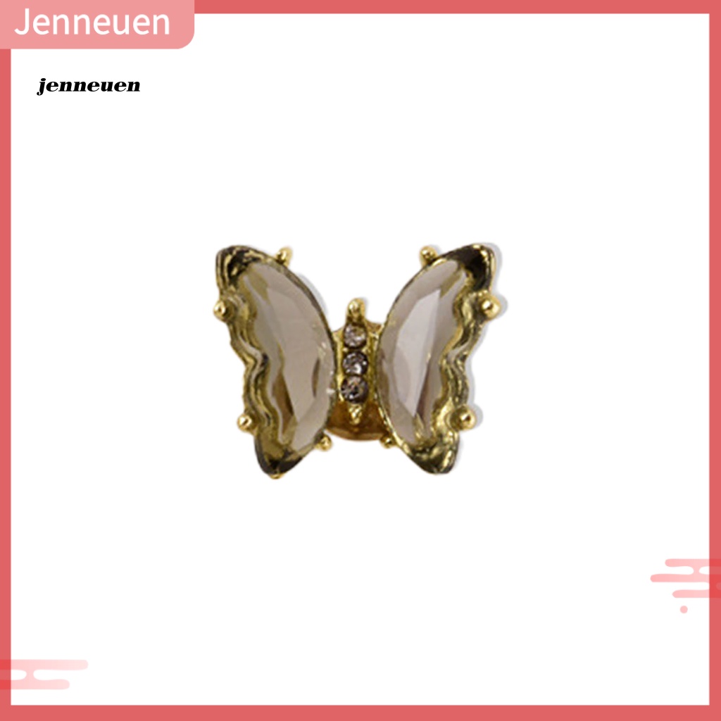 Miếng Dán Trang Trí Móng Tay Hình Bướm 3D Chống Rơi