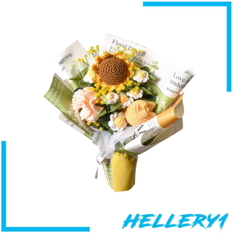 Bó Hoa Cúc May Mắn Đan Móc Hoàn Thiện Làm Quà Tặng Đám Cưới