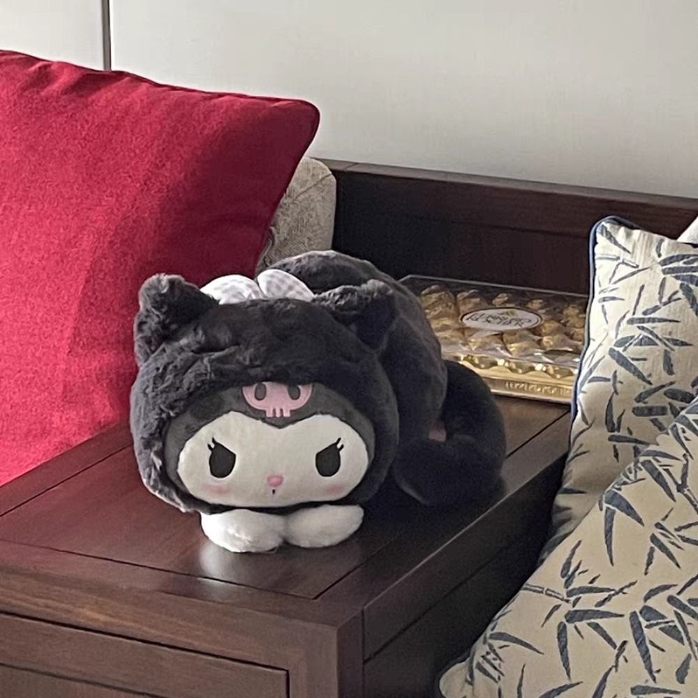 Búp Bê Nhồi Bông Kuromi 32x20cm Dùng Làm Quà Tặng Sinh Nhật