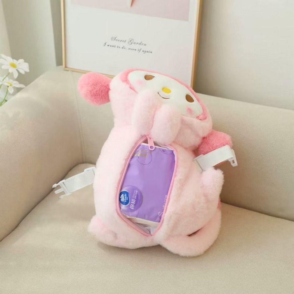 Búp Bê Nhồi Bông Kuromi 32x20cm Dùng Làm Quà Tặng Sinh Nhật