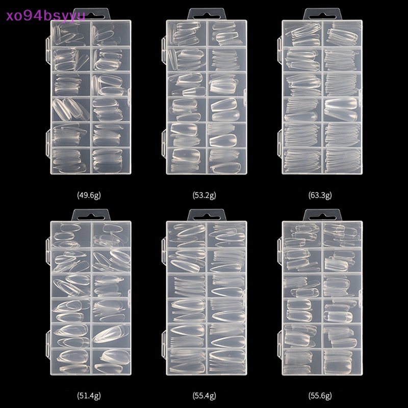 Set 120 Gel Poly Xo94Bsyu Hai Mặt Dùng Để Nối Dài Móng Nghệ Thuật