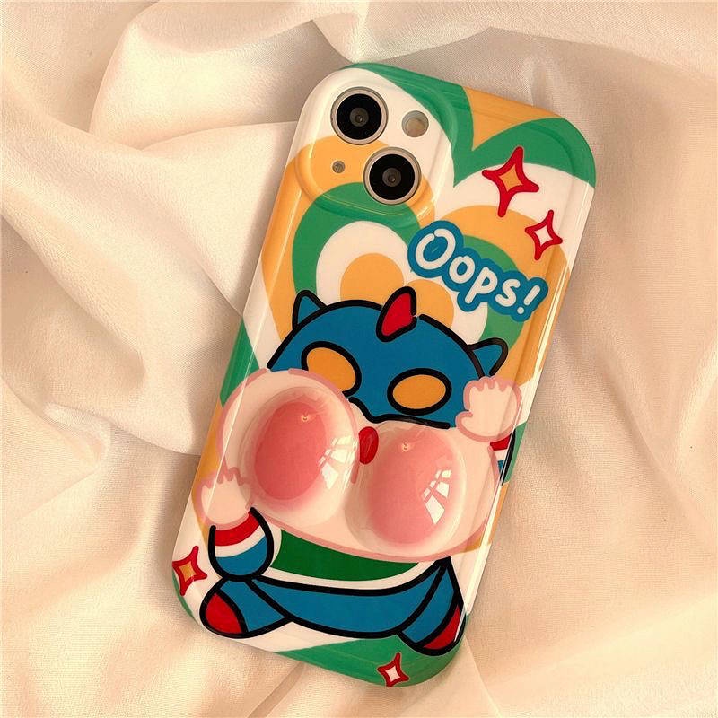 Japanese and Korean Ins Stereo Ultraman Apple 14 Phone Case Iphone13promax Silicone 12 Soft 11 All Inclusive T615
