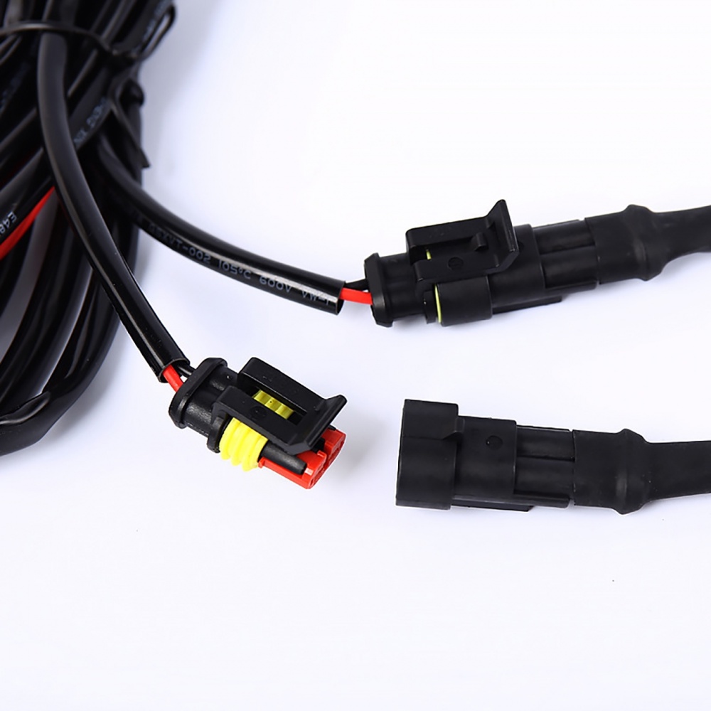 Đèn LED Mắt Đại Bàng 4 Bóng Gắn Lưới Tản Nhiệt Xe Hơi SUV Ford Toyota