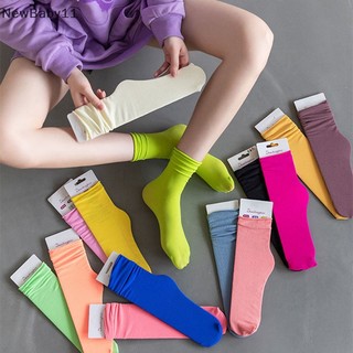 1 / 3 / 5 Đôi Vớ Mỏng Nhiều Màu Dành Cho Nữ