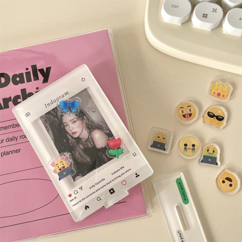 Khung Ảnh Kpop 3 inch Để Bàn Trang Trí Bảo Vệ Cho Cặp Đôi