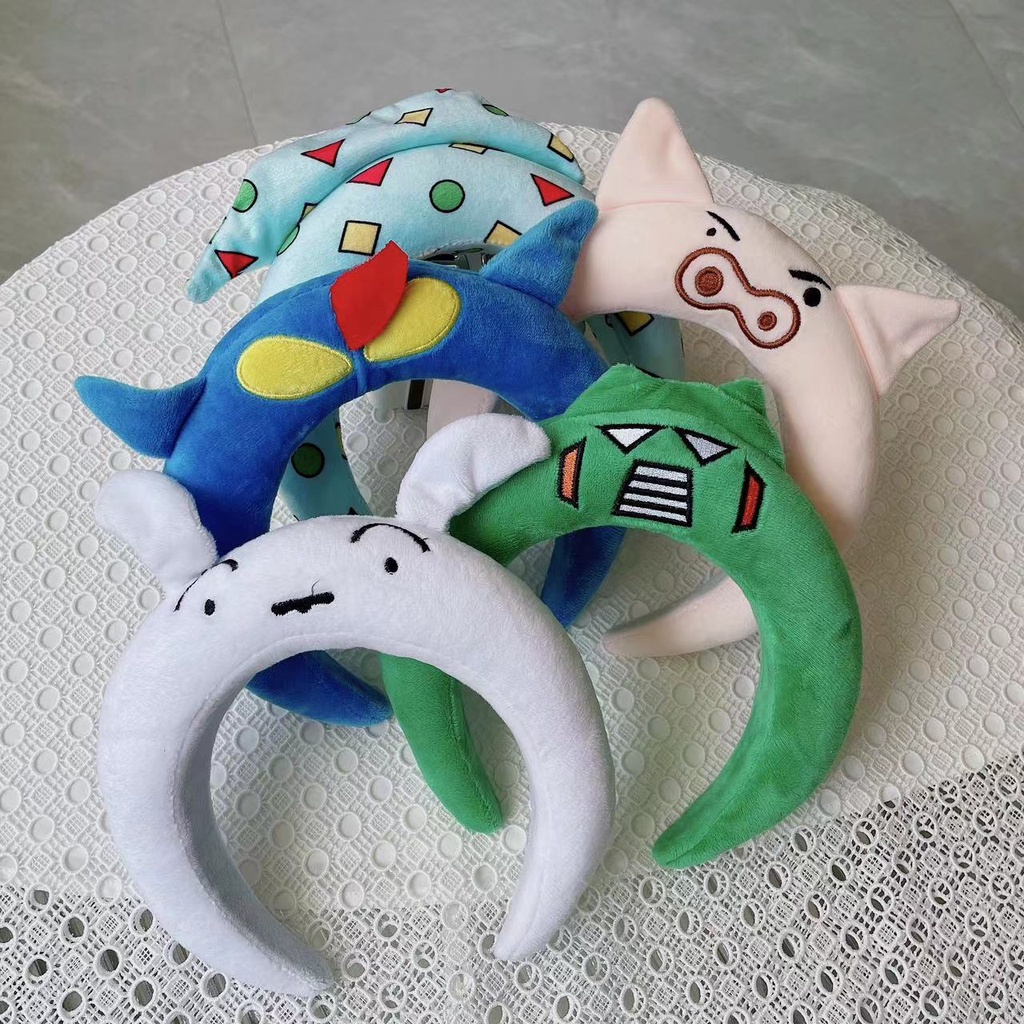 Băng Đô Cài Tóc Hình Gấu / Cún / kuromi / melody / Heo samurai Siêu Dễ Thương