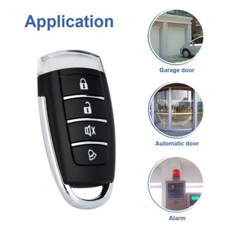 433 MHz RF Sao chép Điều khiển từ xa Dụng cụ mở cửa nhà để xe điện Điều khiển từ xa Máy sao chép Mã nhân bản Bộ phát 4 nút