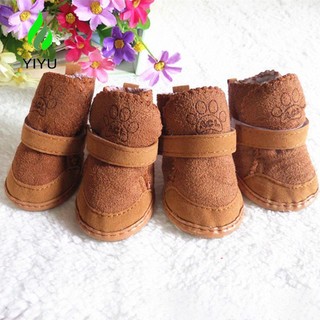 Giày Thể Thao Chống Trượt Giữ Ấm Thời Trang Cho Chó Mèo