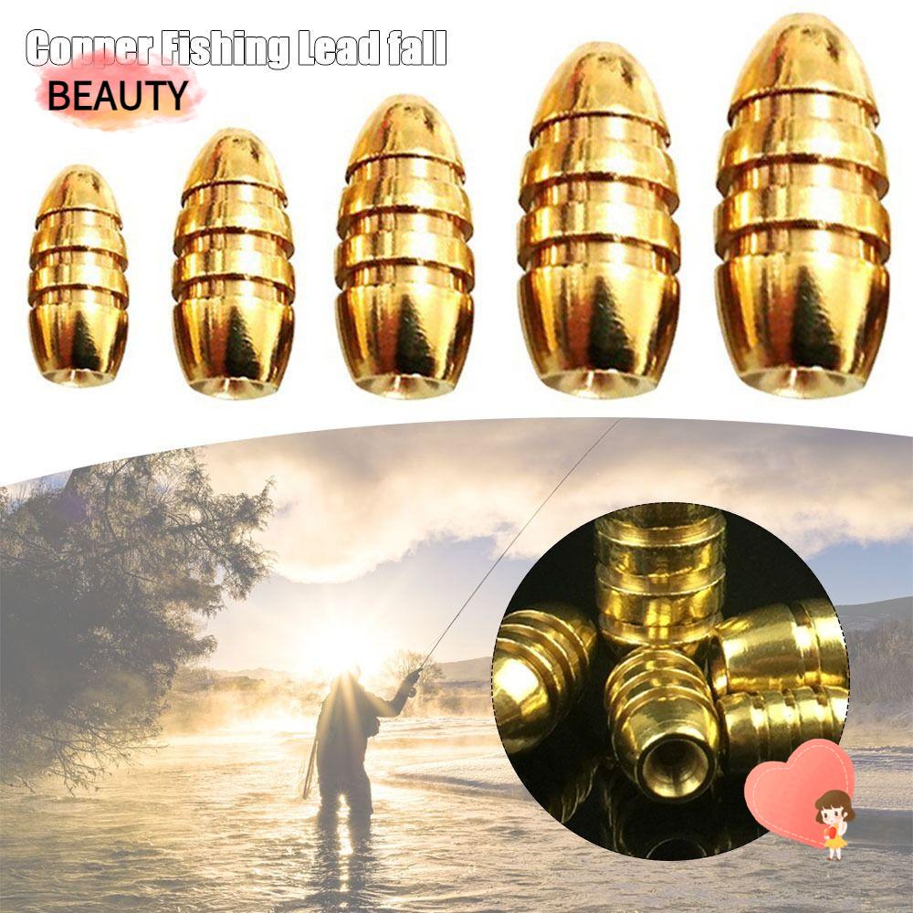 Set 10 Chì Câu Cá Bằng Đồng