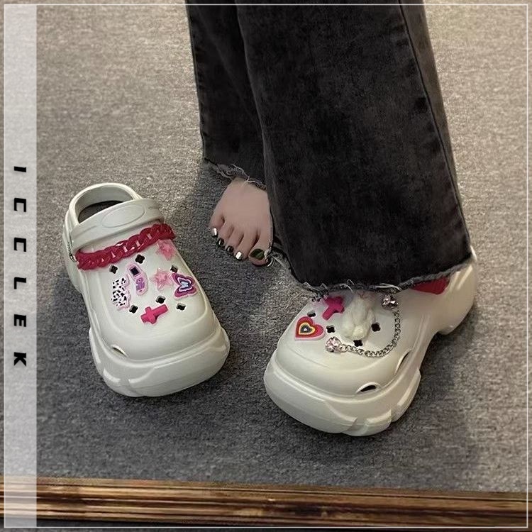 ICCLEK dép cross dép sandal nữ dép bánh mì nữ Thoải mái 32zDDX072503