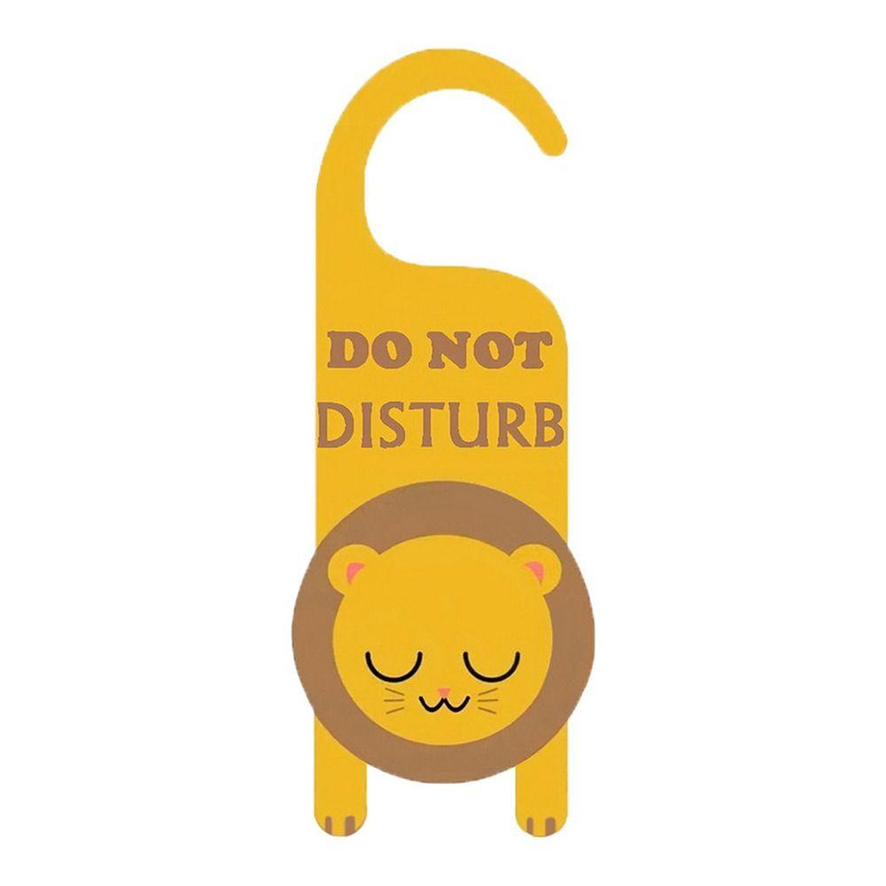 Conopery báo cửa CONOPERY bằng PVC hai mặt họa tiết Do Not Disturb thuận tiện sử dụng cho khách sạn