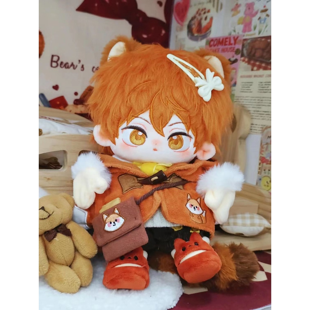 Đèn Led Gắn Tường Trang Trí Tiện Dụng Búp Bê Nam Vải cotton 20cm Hình Câu Lạc Bộ Bơi / Câu Lạc Bộ miko shiba baitaro Làm Quà Tặng Cho Bạn Gái Không Có Quần Áo