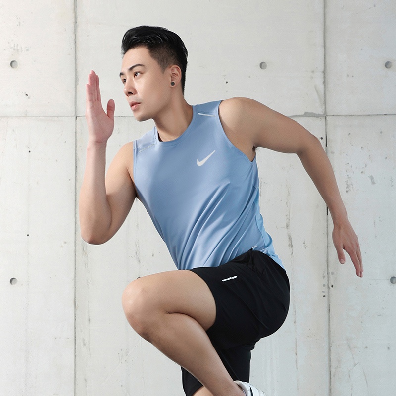 Áo Ba Lỗ Chơi Bóng Rổ nike Chất Liệu Co Giãn Nhanh Khô Thoáng Khí Thời Trang Cho Nam Size l-8xl