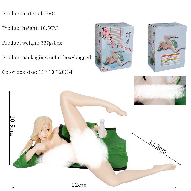 Mô Hình Nhân Vật Yela Anime Naruto Tsunade Mặc Kimono