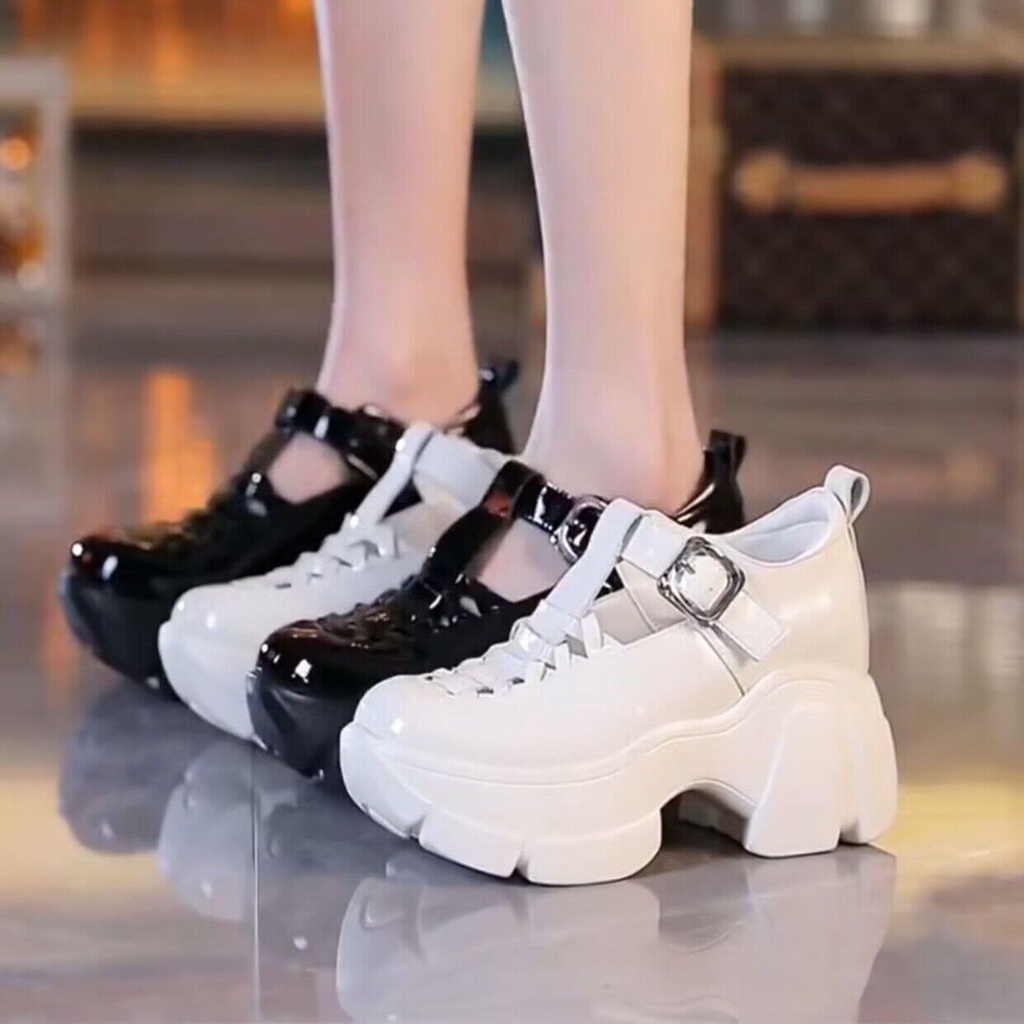 Giày Cao Gót Đế Dày Thoáng Khí Thoải Mái Hợp Thời Trang