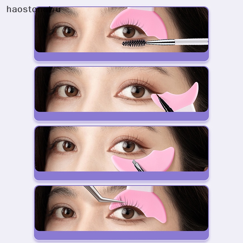 Khuôn Silicone Dùng Kẻ Mắt / Lông Mi / Lông Mày Tiện Dụng