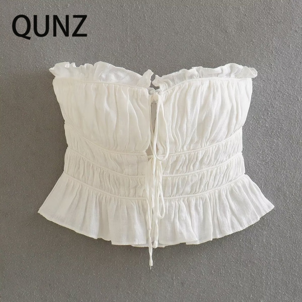 Qunz Thời Trang Bán Sỉ Áo Trang Trí Xếp Chồng Lên Nhau 2721
