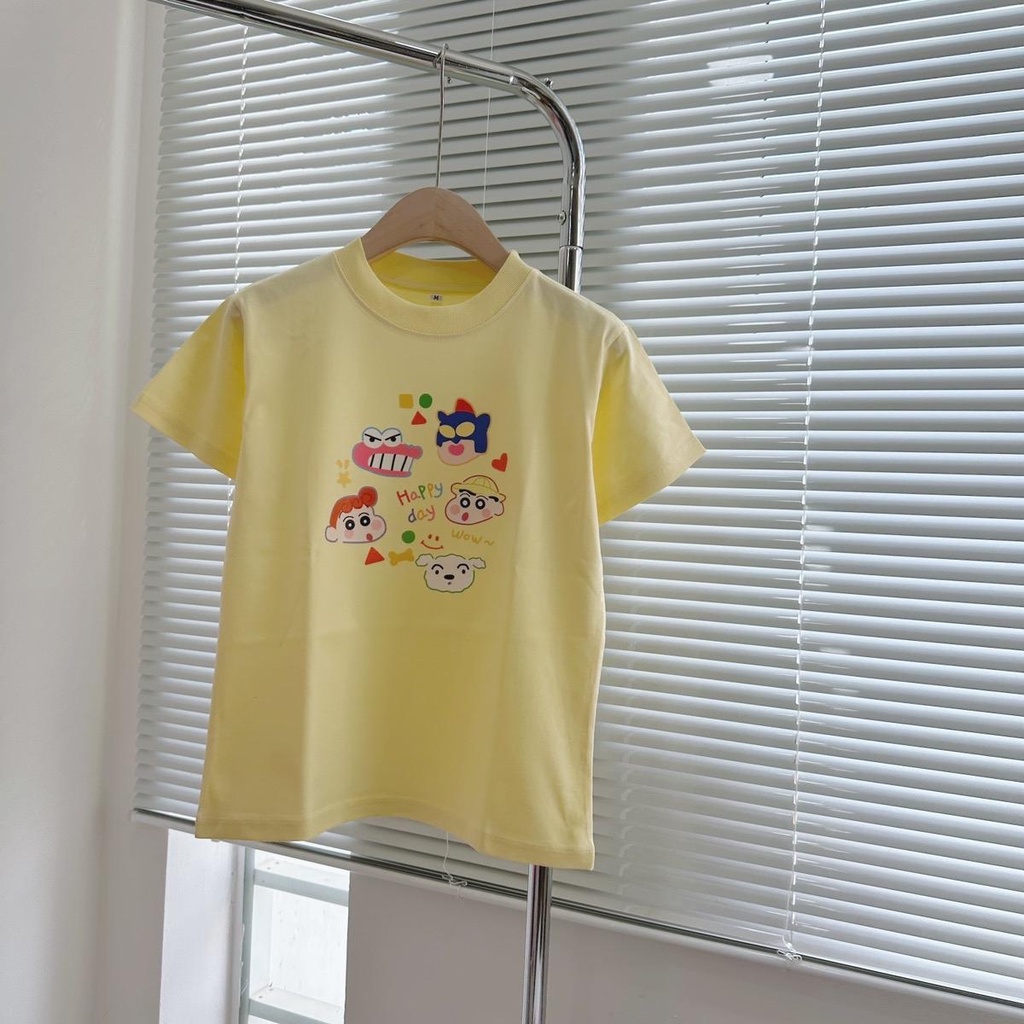 Áo baby tee shin bút chì dễ thương áo thun form vừa chất cotton