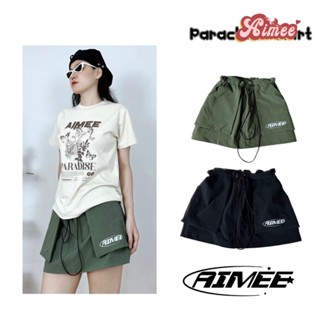 Chân vây dù y2k parachute skirt Aimee - có quần bảo hộ