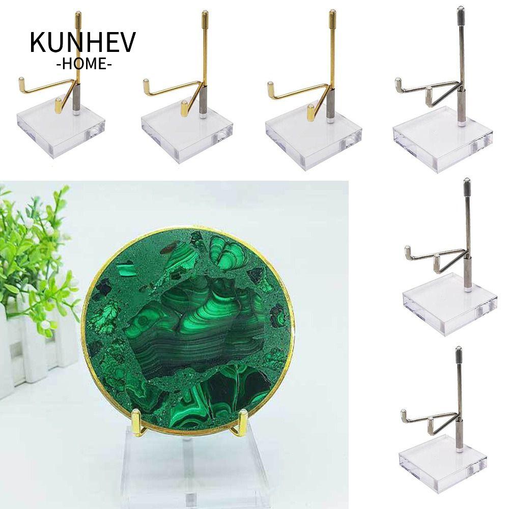 KUNHEV Đế Quả Cầu Pha Lê Trong Suốt Dùng Trưng Bày Trang Sức