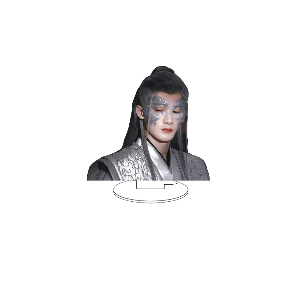 Móc Khóa Acrylic In Chữ Lost You Forever Tan Jianci