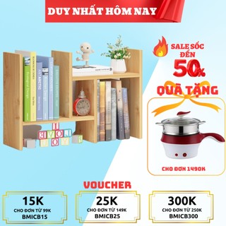 Kệ sách gỗ để bàn mini - fujika