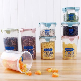 Hộp nhựa đựng thực phẩm, hộp đựng ngũ cốc 600/800/1000/1500 ml sunny day