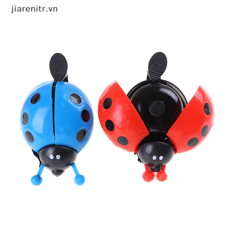 Ji 1pc xe đạp bọ rùa chuông phim hoạt hình chuông đi xe đạp trẻ em đáng yêu đi xe đạp còi báo động vn