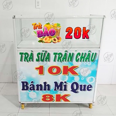 Decal giá tiền màu ĐỎ số từ 0 tới 9 ghép giá trang trí menu quán ăn số phong thứ tự chất liệu chống thấm nước