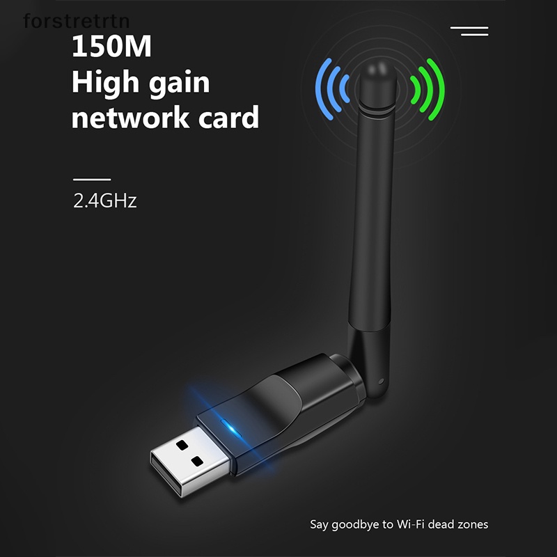 Forstretrtn mt7601 mini usb wifi adapter card mạng không dây 150mbps rtl8188 card mạng bộ thu wi-fi cho pc máy tính để bàn máy tính xách tay 2.4ghz en