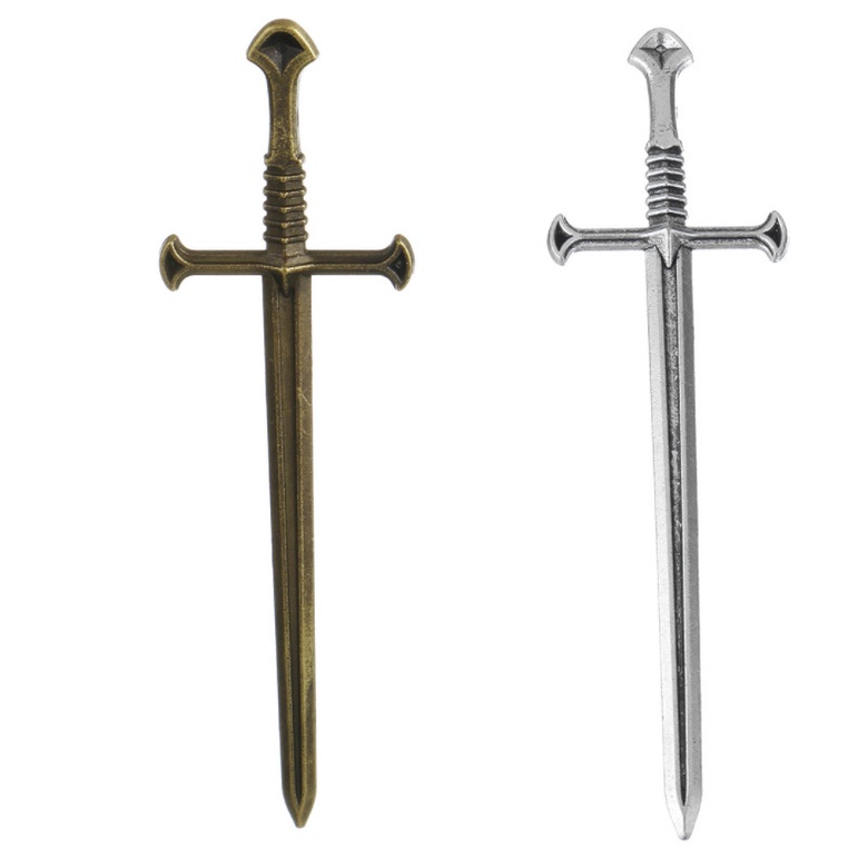 Dây Chuyền Mặt Thanh Kiếm Phong Cách gothic Cổ Điển Cho Nam Và Nữ