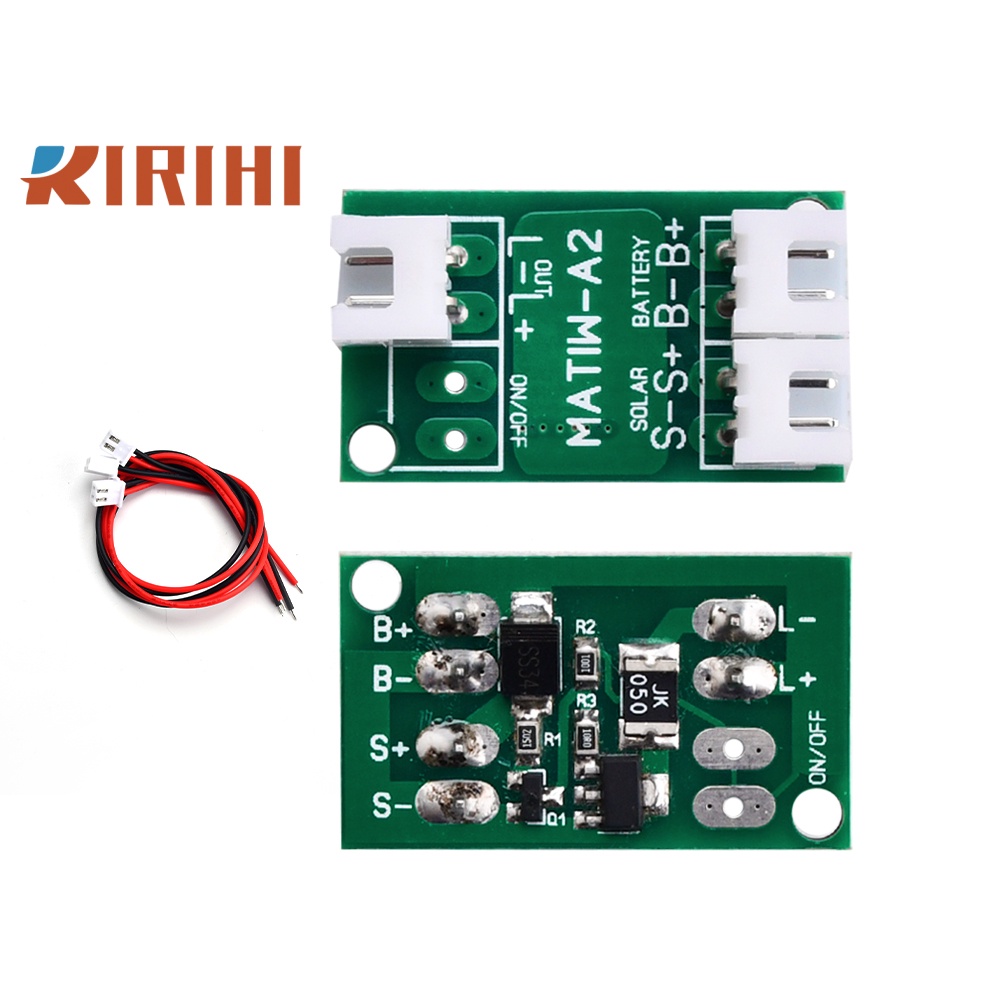 RIRIHI Công tắc điều khiển năng lượng mặt trời bảng mạch bảo vệ sạc bảng điều khiển sạc năng lượng mặt trời module cho đèn đường stud light đèn đường tự làm